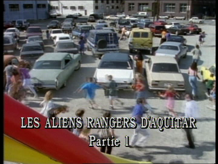 Les Aliens Rangers d'Aquitar, partie 1