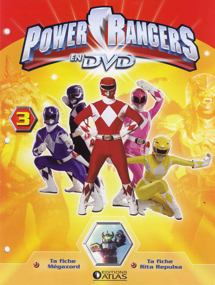 Power Rangers en DVD n°3
