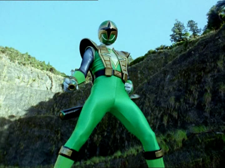 Ranger SamouraÃ¯ Vert