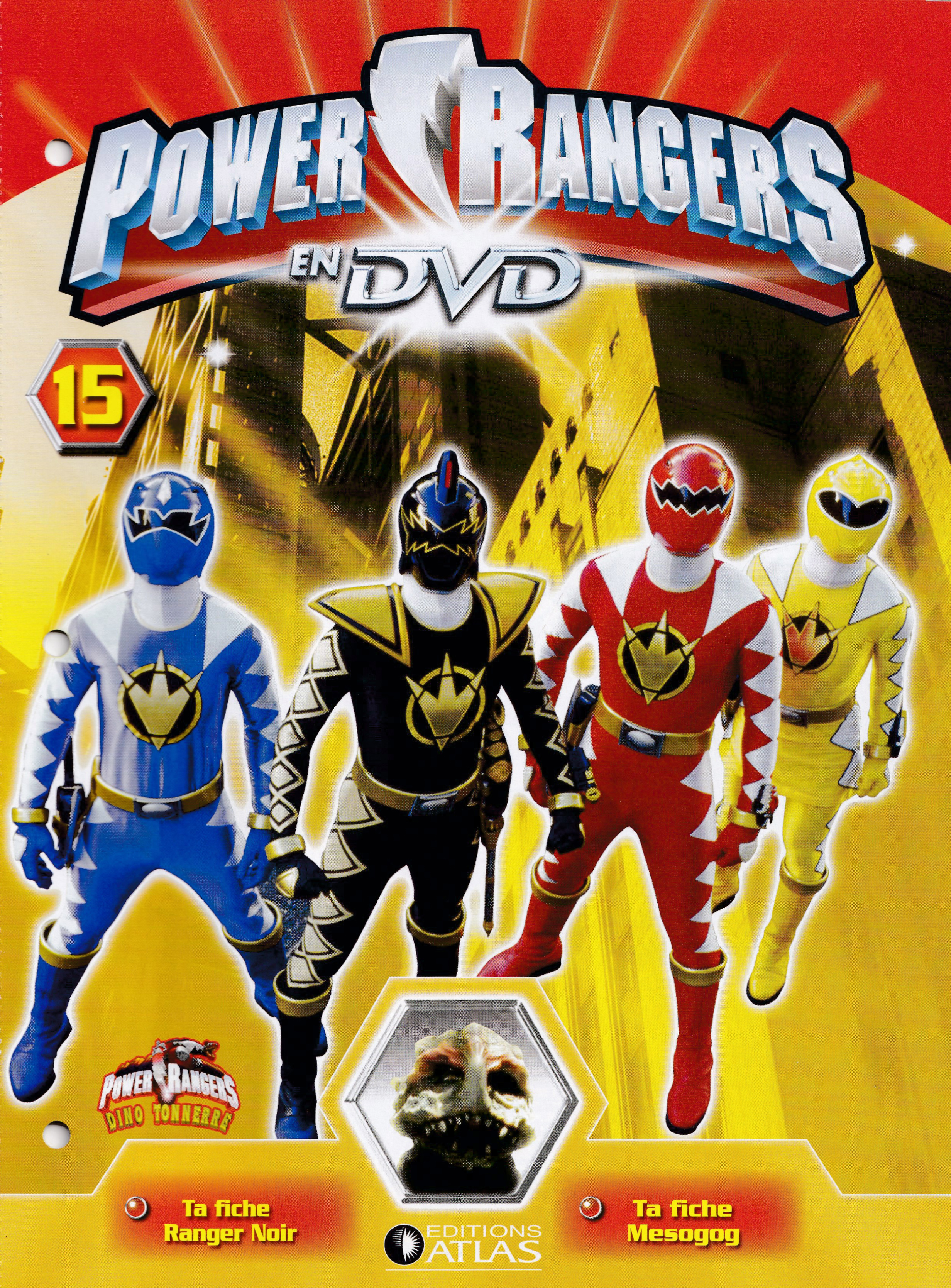 Power Rangers en DVD nÂ°15