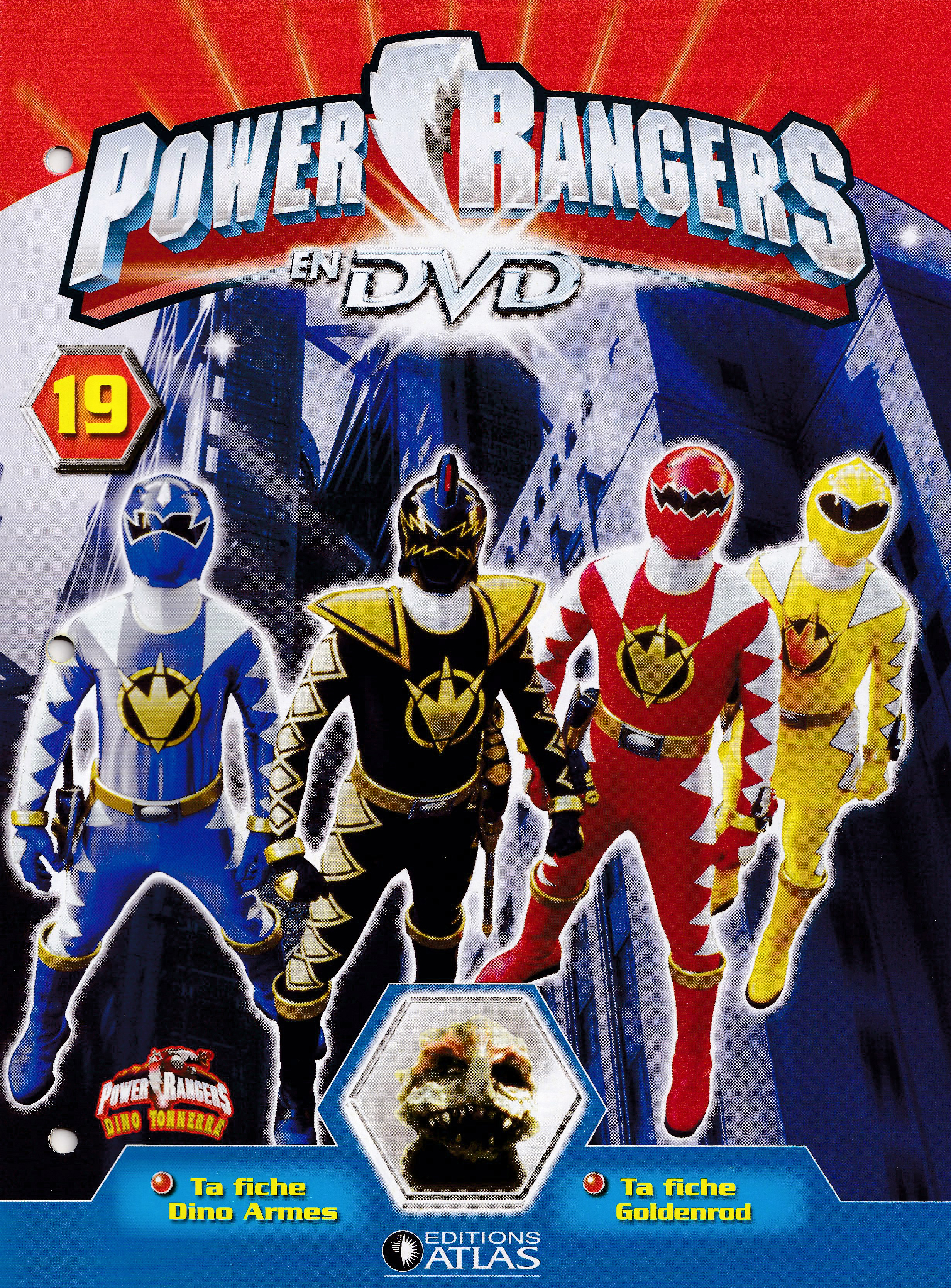 Power Rangers en DVD nÂ°19