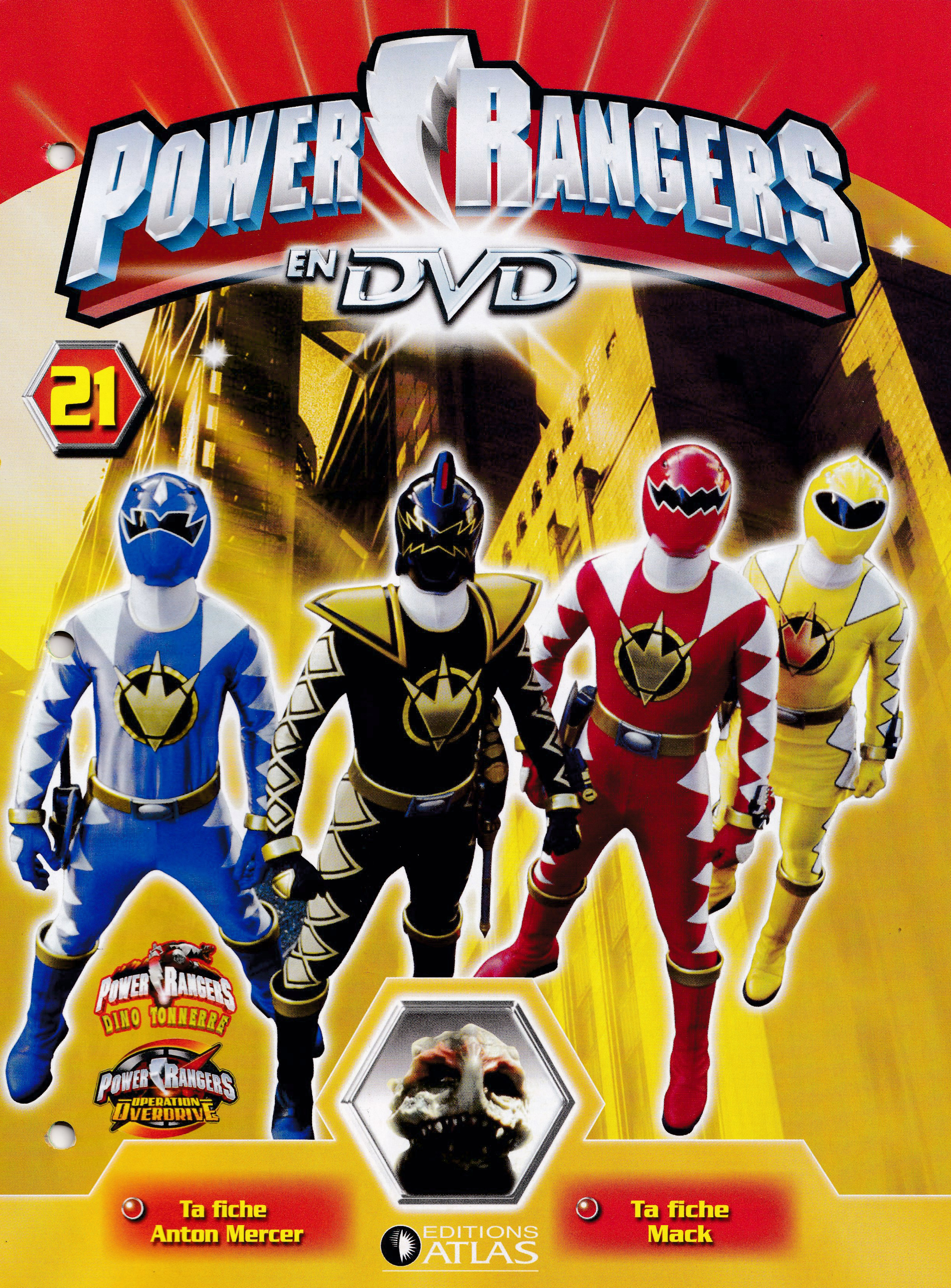 Power Rangers en DVD nÂ°21