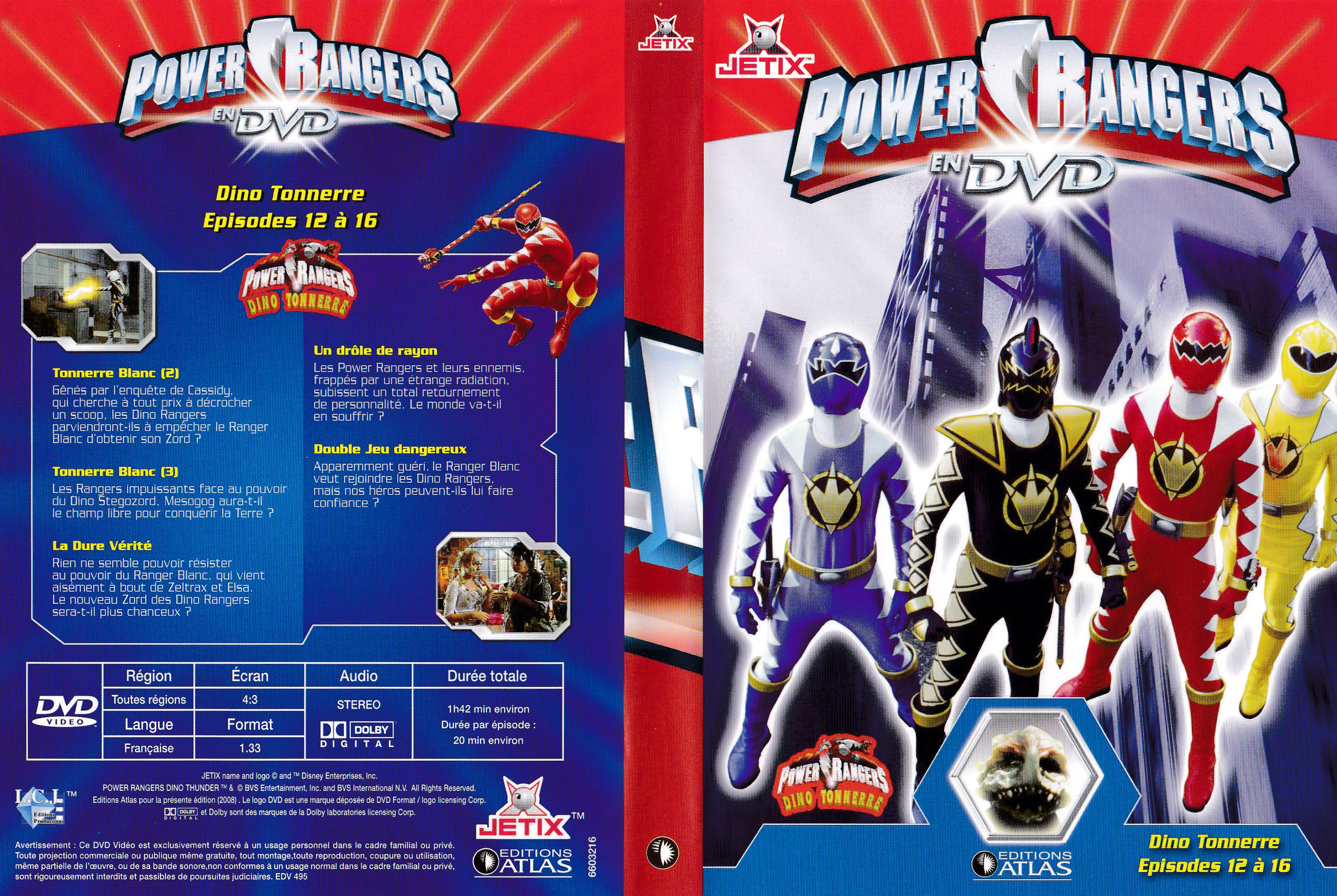 Power Rangers en DVD nÂ°16