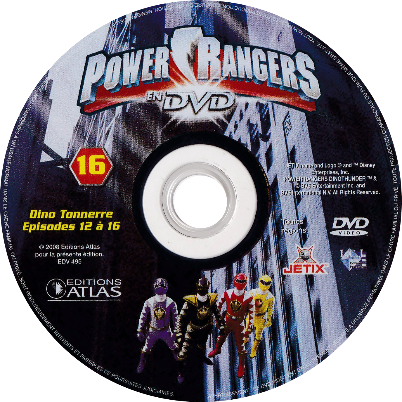 Power Rangers en DVD nÂ°17