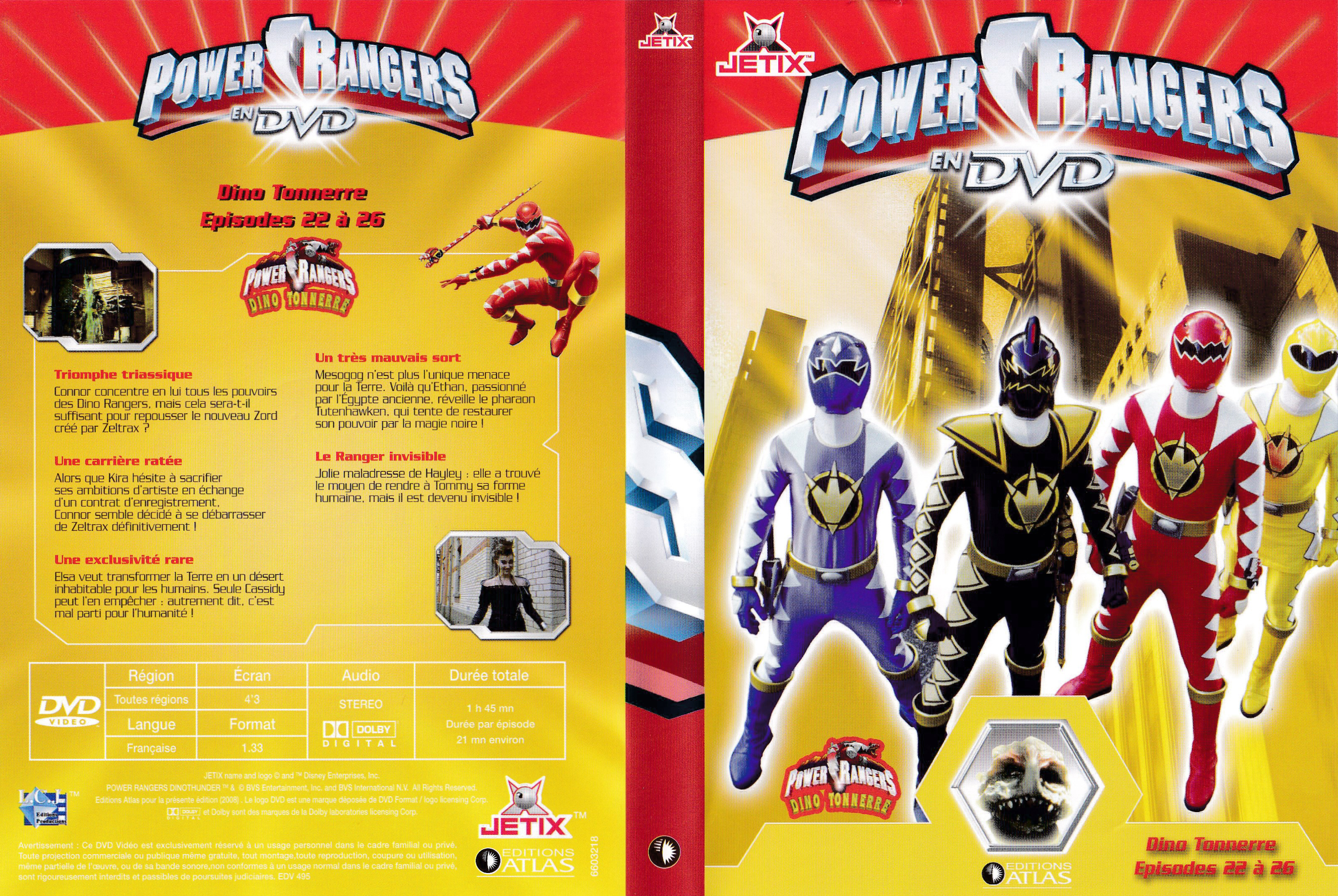 Power Rangers en DVD nÂ°18