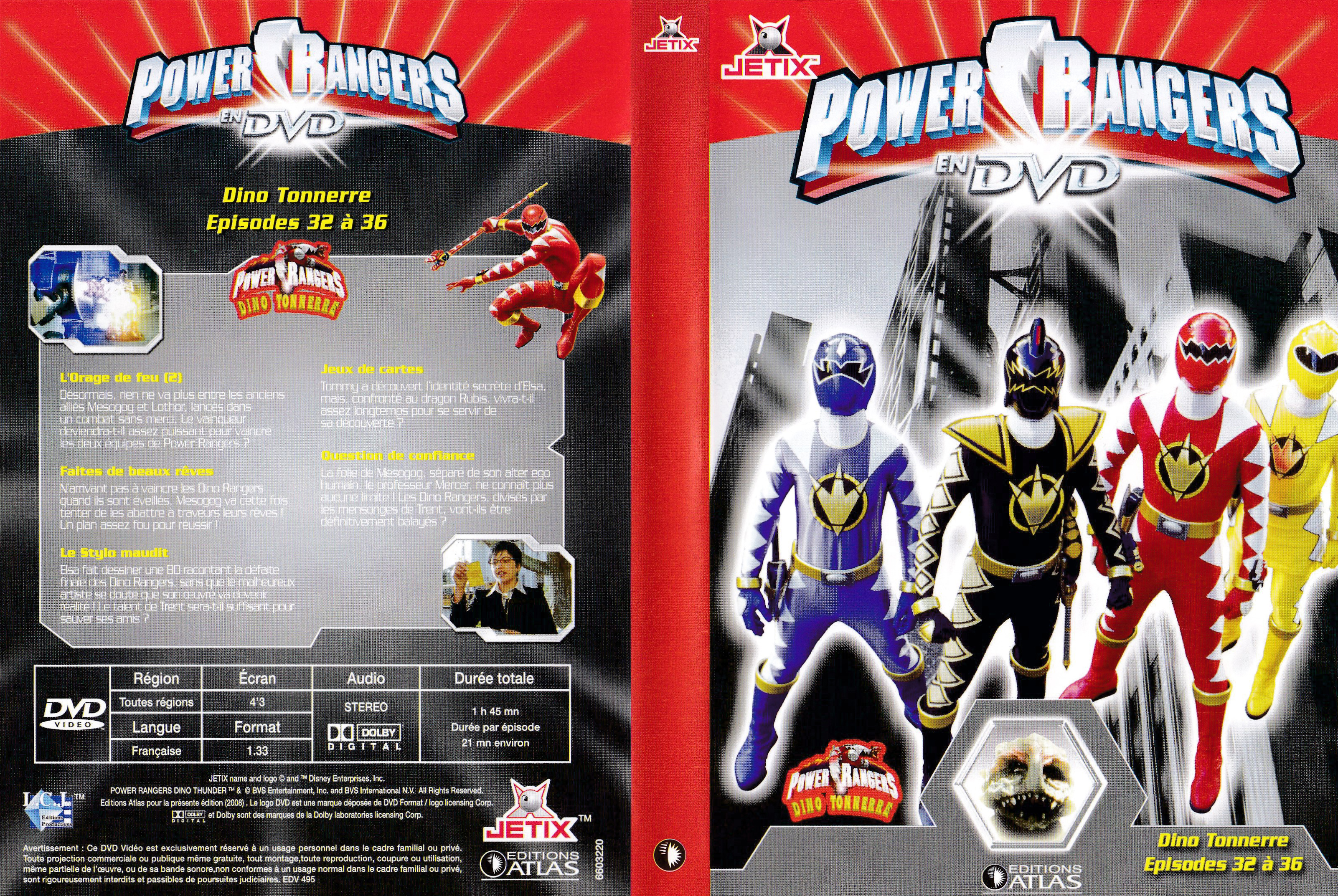 Power Rangers en DVD nÂ°20