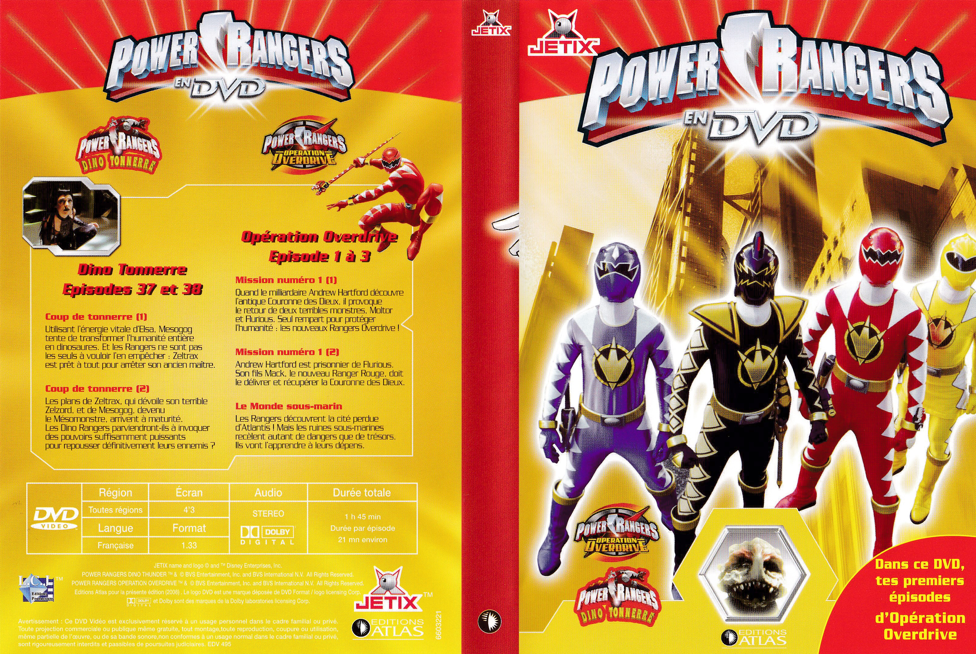 Power Rangers en DVD nÂ°21