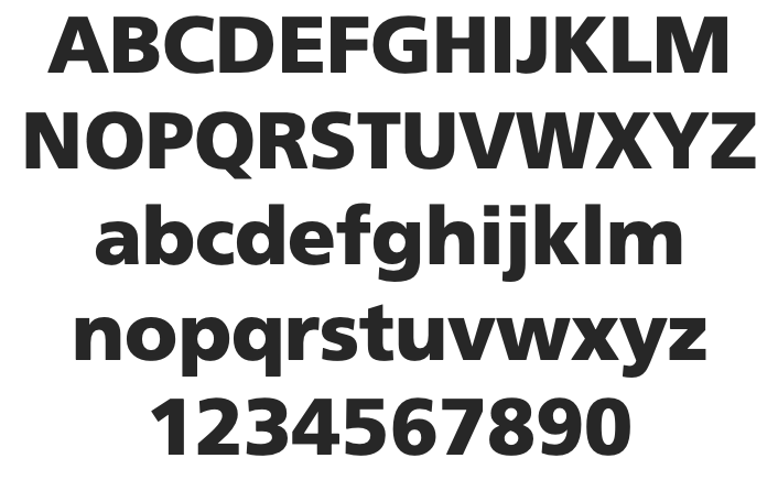 Frutiger Black