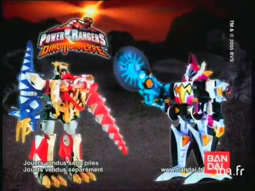 Bandai - DX Megazord Dino Tonnerre et DX Stegazord