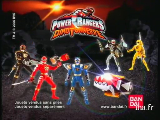 Bandai - Figurines Dino Parlantes et Morpher Dino Tonnerre