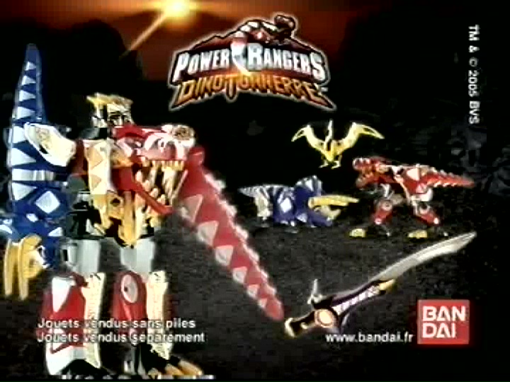 Bandai - Sabre Dino Tonnerre et DX Megazord Dino Tonnerre