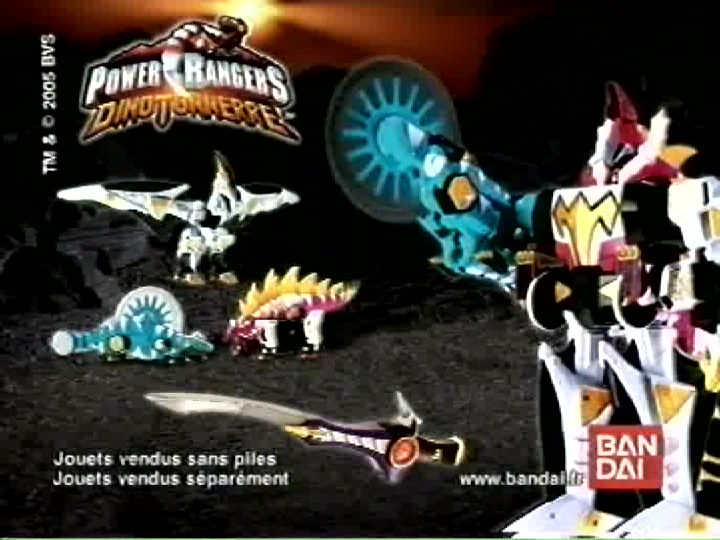 Bandai - Sabre Dino Tonnerre et DX Stegazord