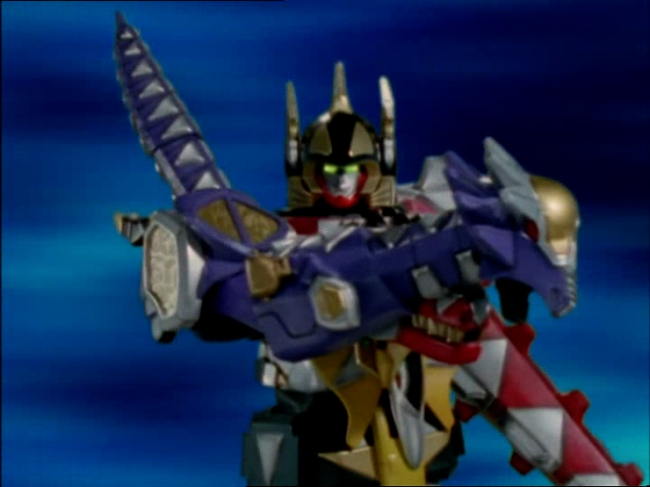 Megazord Dino Tonnerre Mode CÃ©phalo