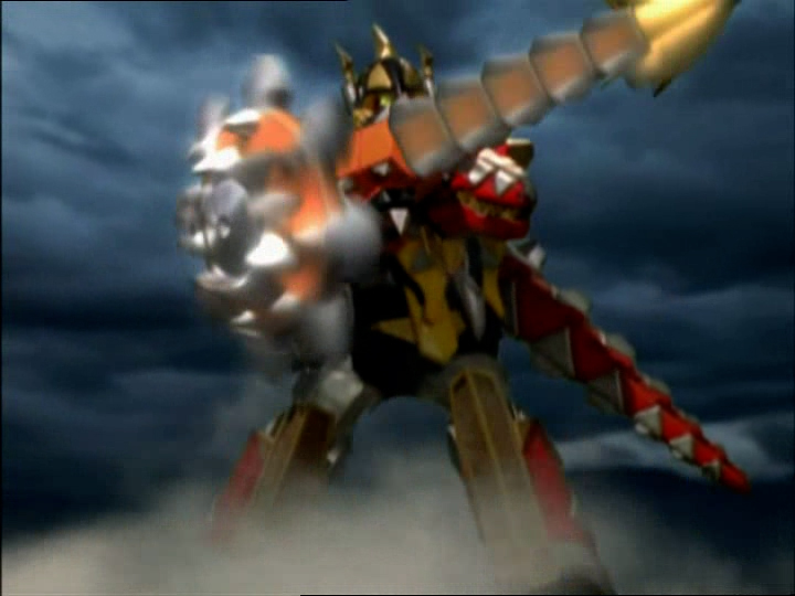 Megazord Dino Tonnerre Mode Ankylo