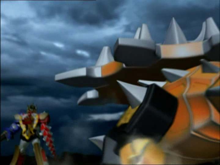 Megazord Dino Tonnerre Mode Ankylo