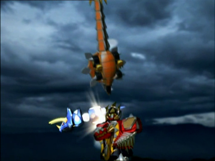 Megazord Dino Tonnerre Mode Ankylo