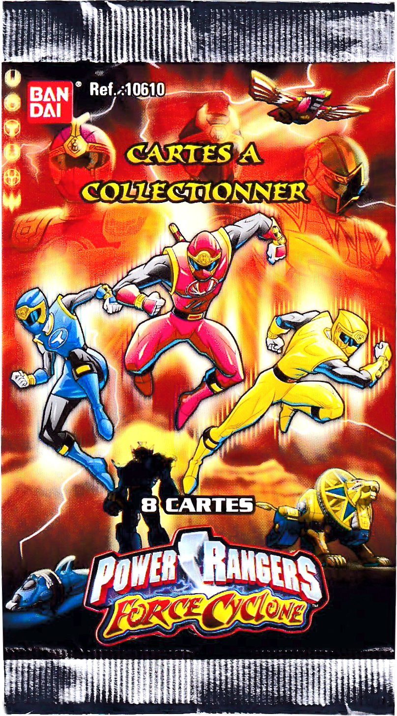 Power Rangers Force Cyclone - Cartes Ã  collectionner