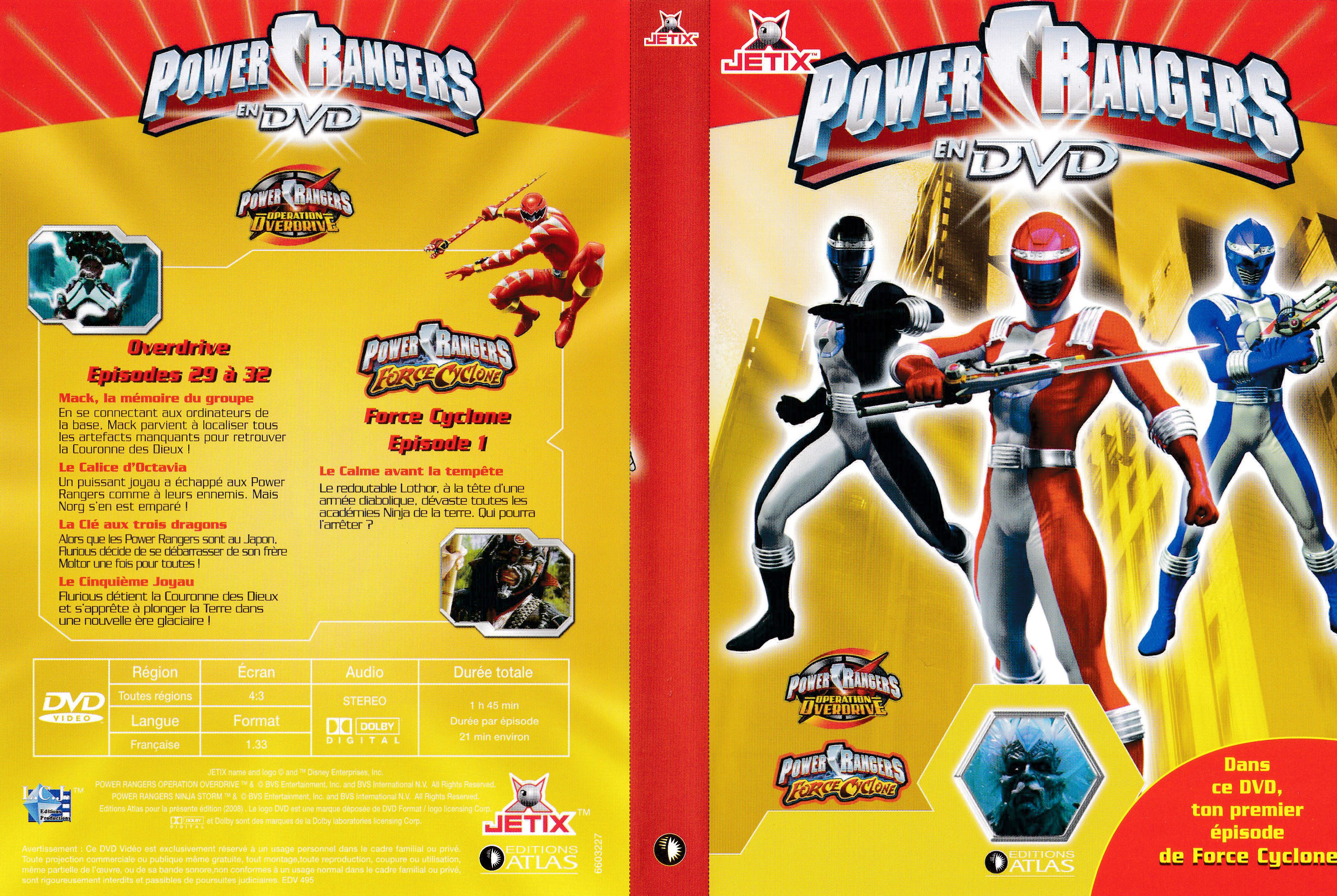 Power Rangers en DVD nÂ°27