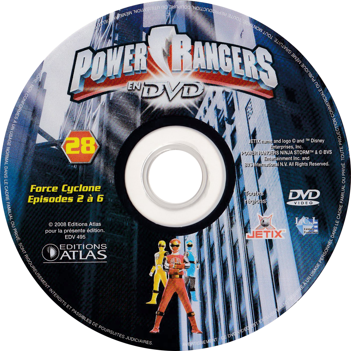 Power Rangers en DVD nÂ°28