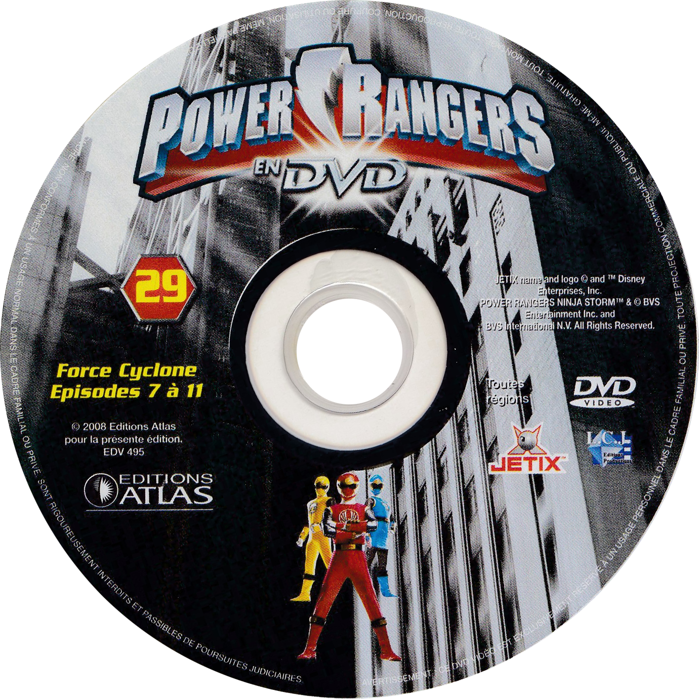 Power Rangers en DVD nÂ°29