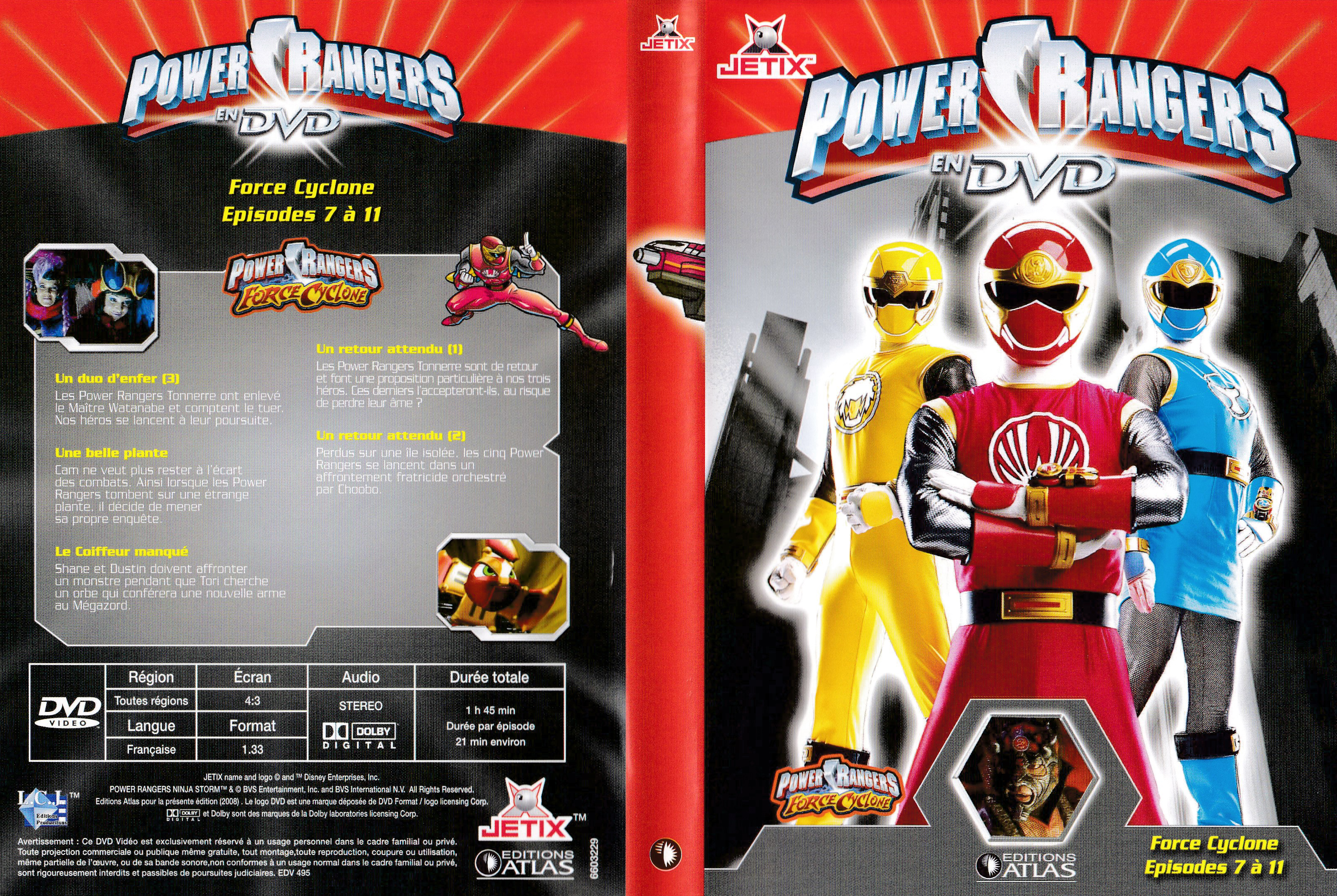 Power Rangers en DVD nÂ°29