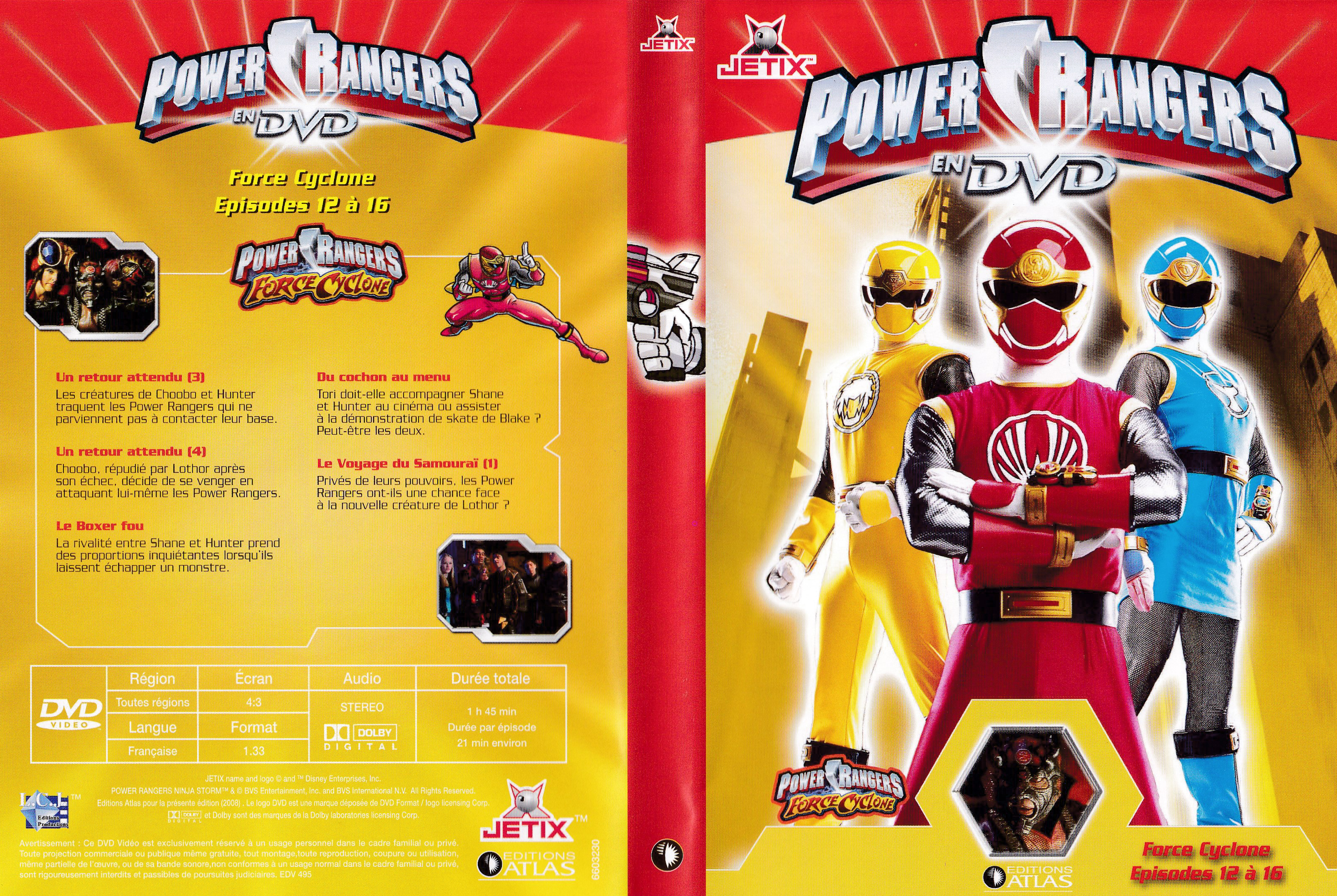 Power Rangers en DVD nÂ°30