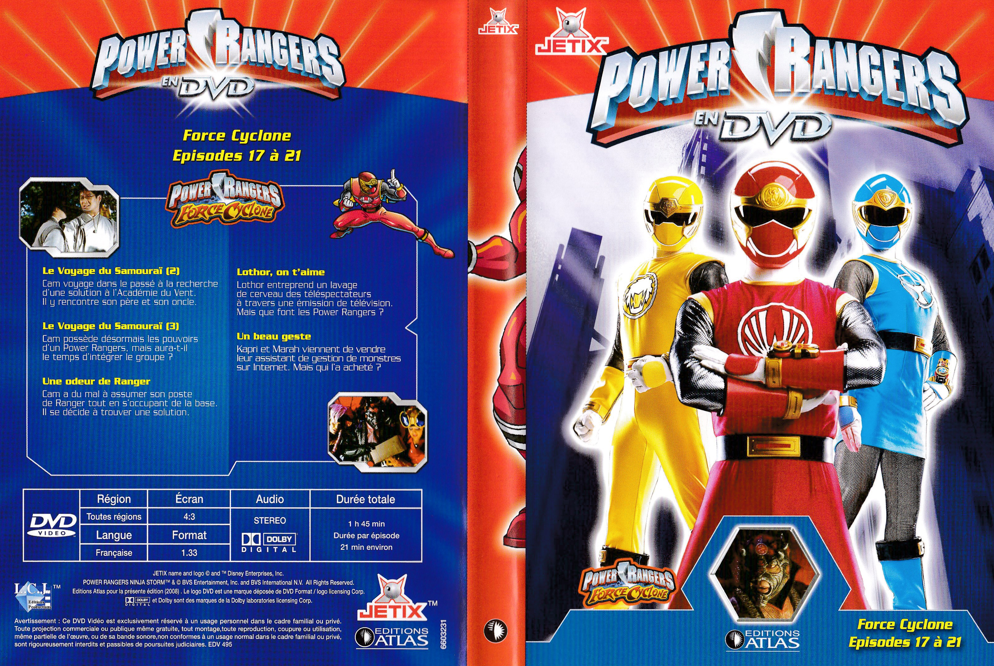 Power Rangers en DVD nÂ°31