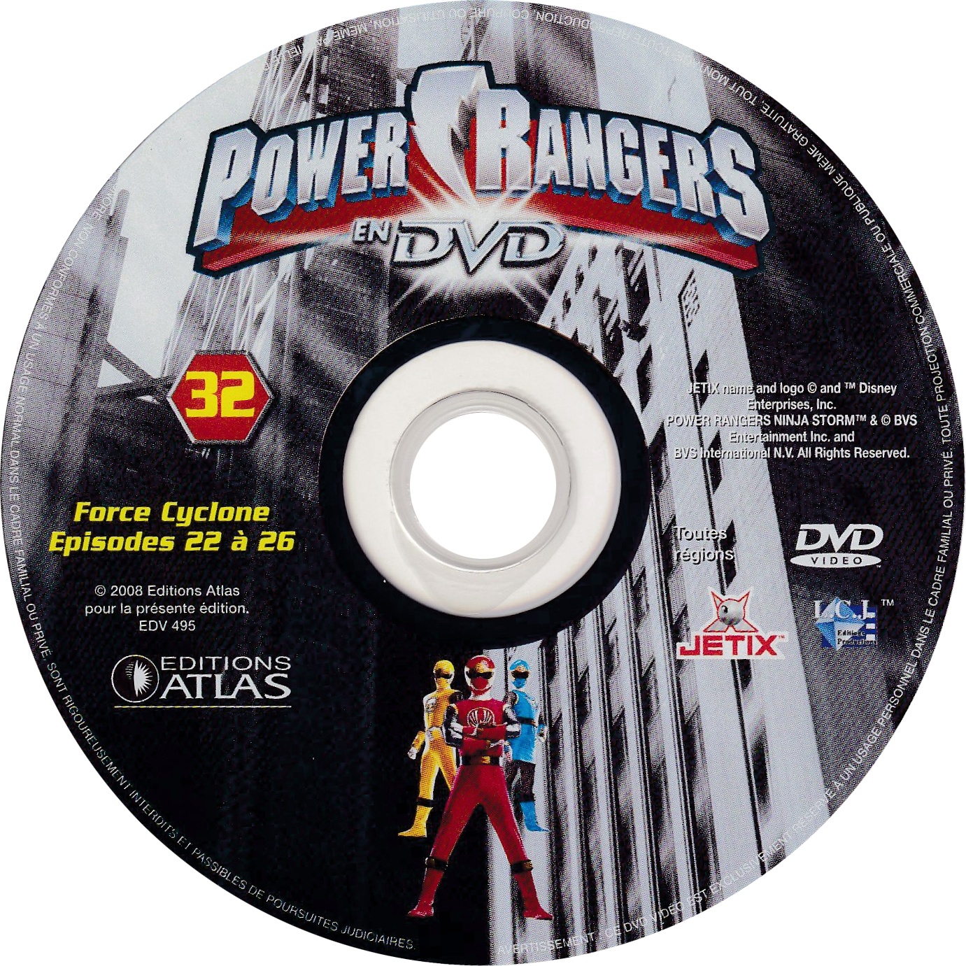 Power Rangers en DVD nÂ°32