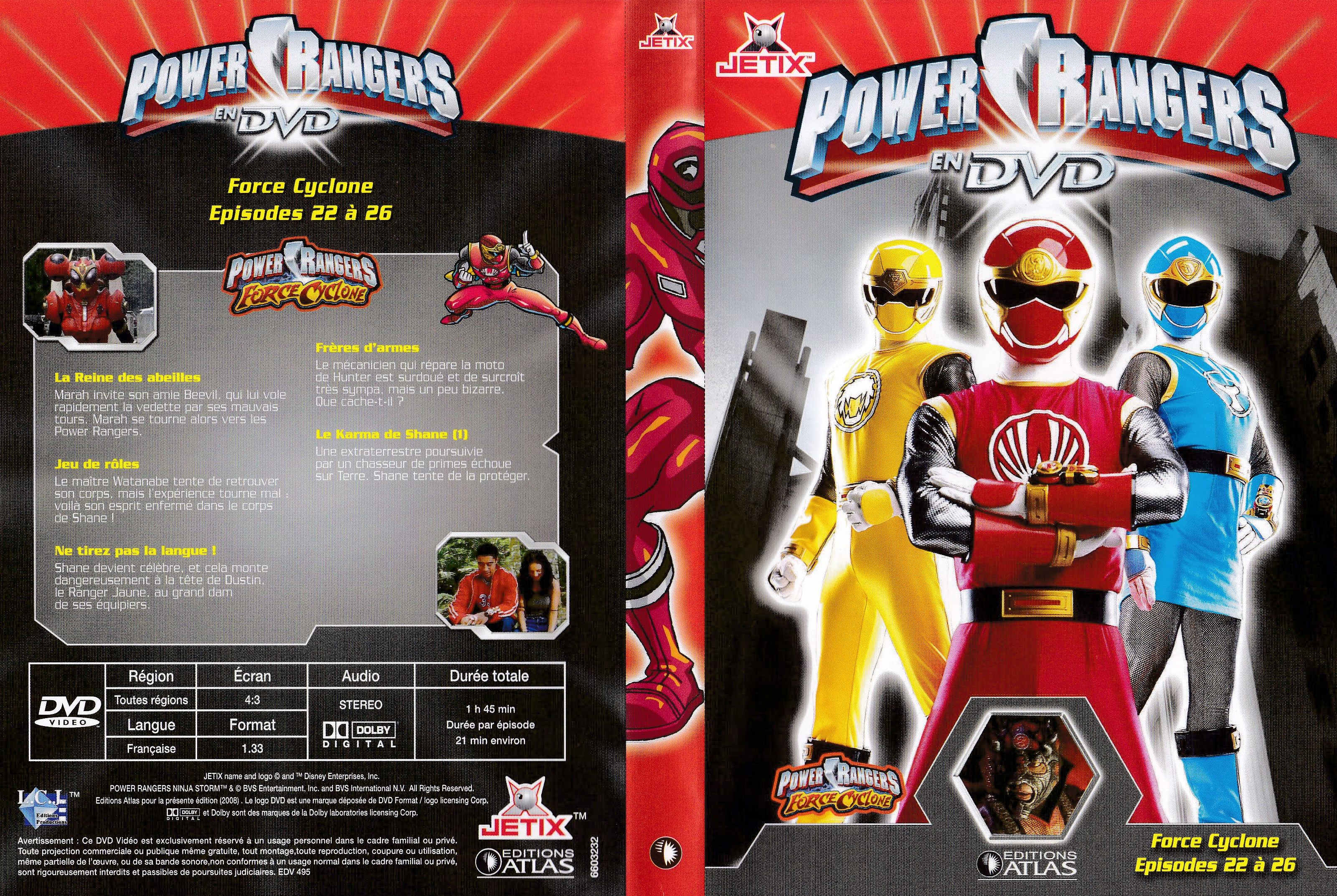 Power Rangers en DVD nÂ°32