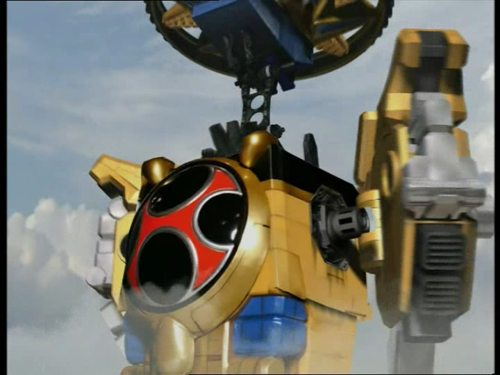 Formation du Megazord Cyclone