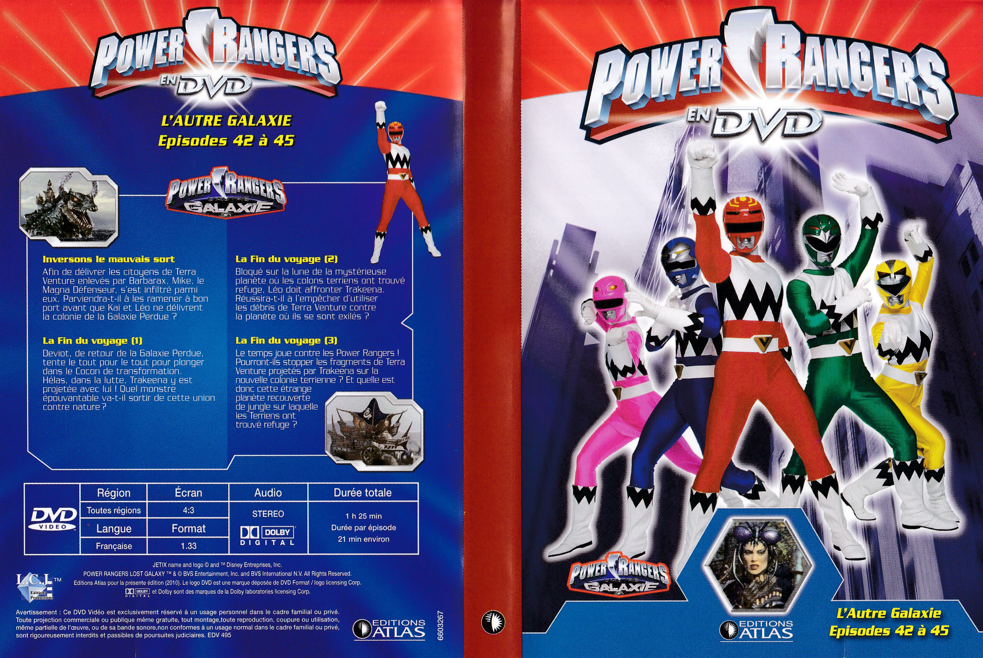 Power Rangers en DVD n°67