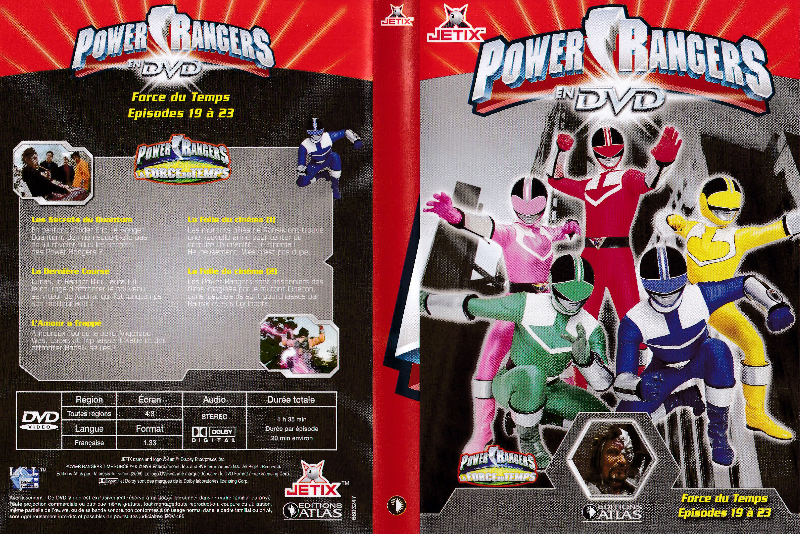 Power Rangers en DVD n°47