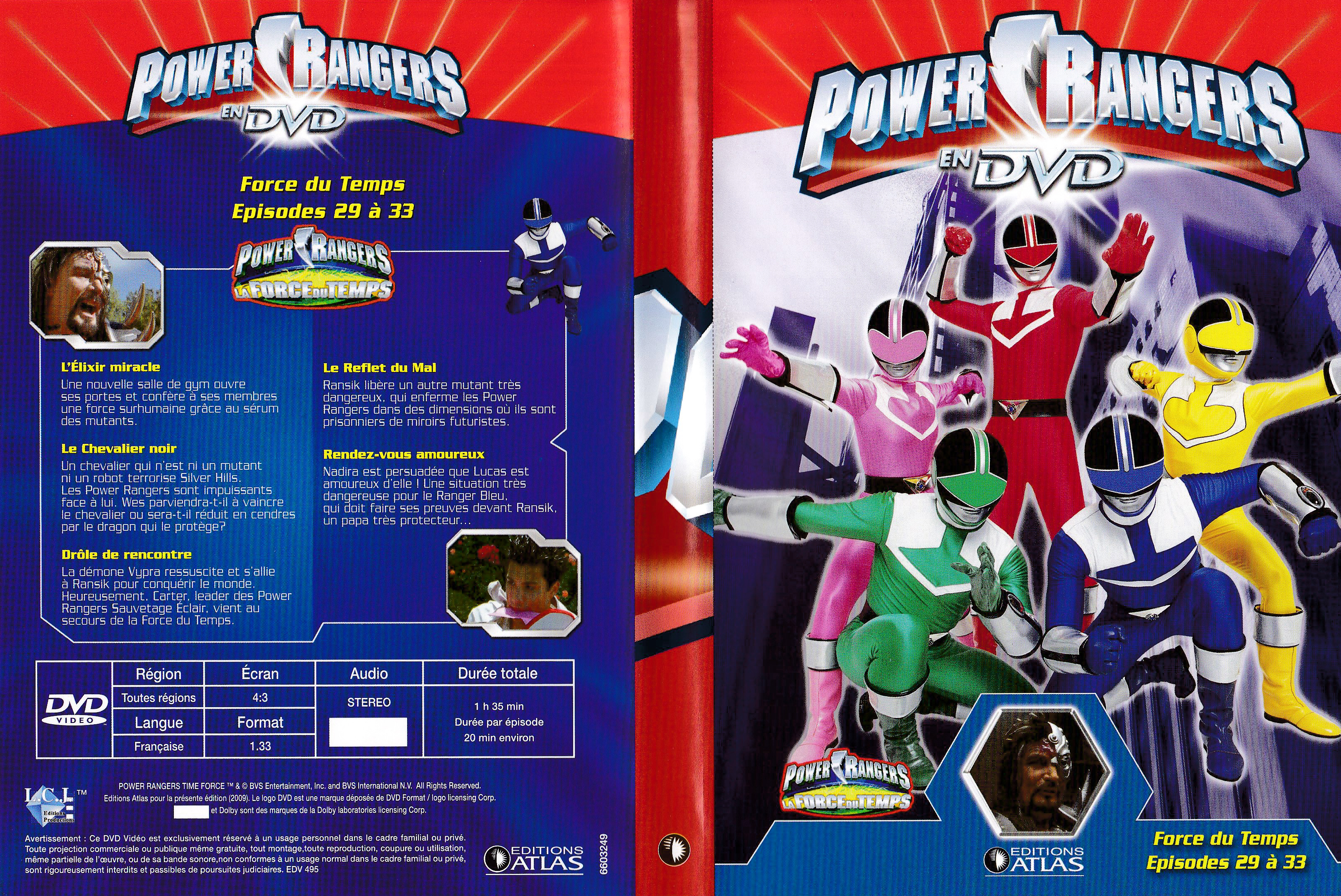 Power Rangers en DVD n°49