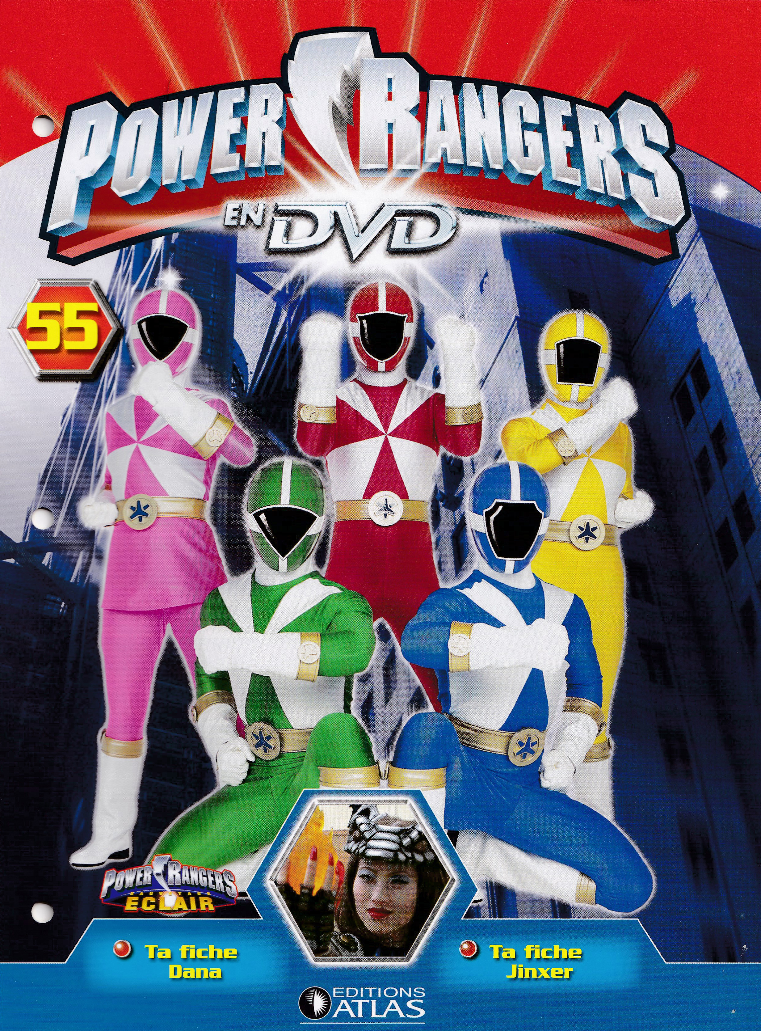 Power Rangers en DVD n°55