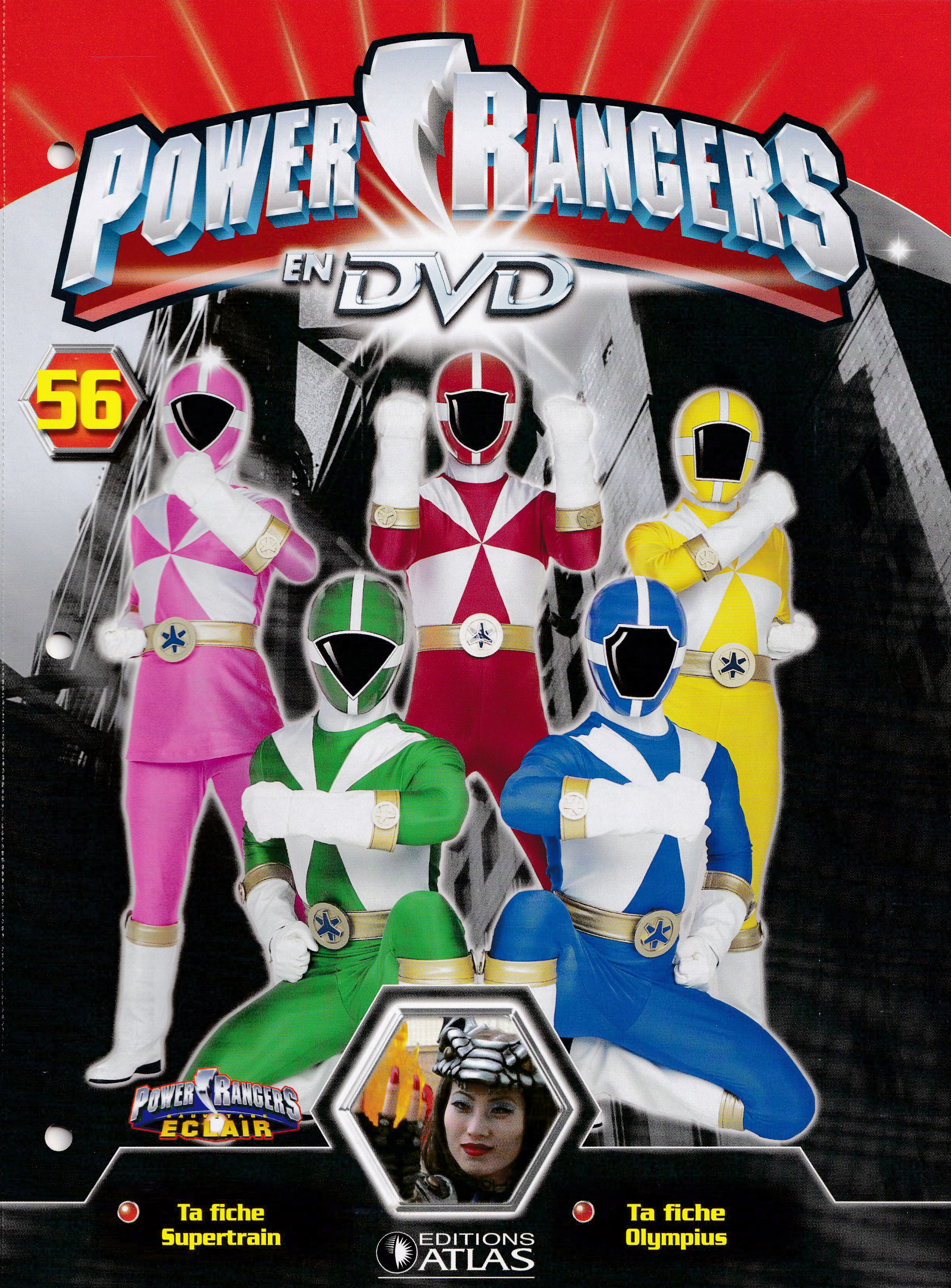 Power Rangers en DVD n°56
