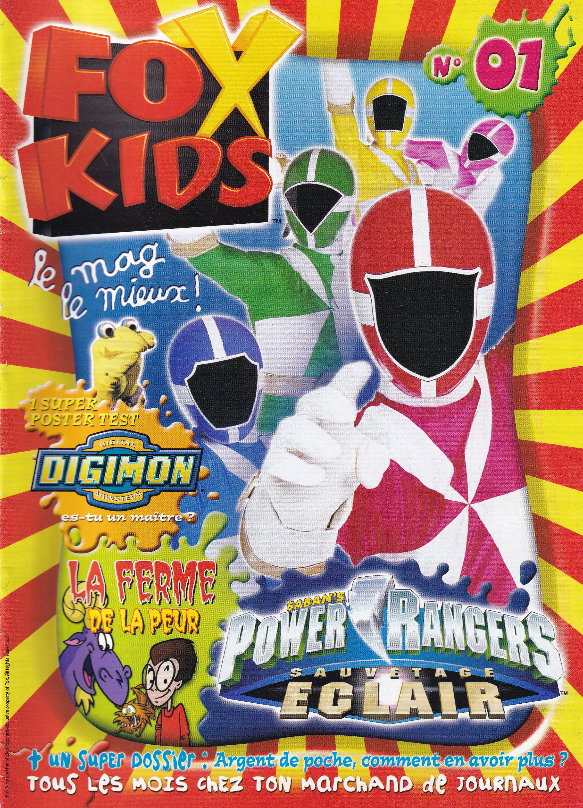 Fox Kids Le Mag n°1