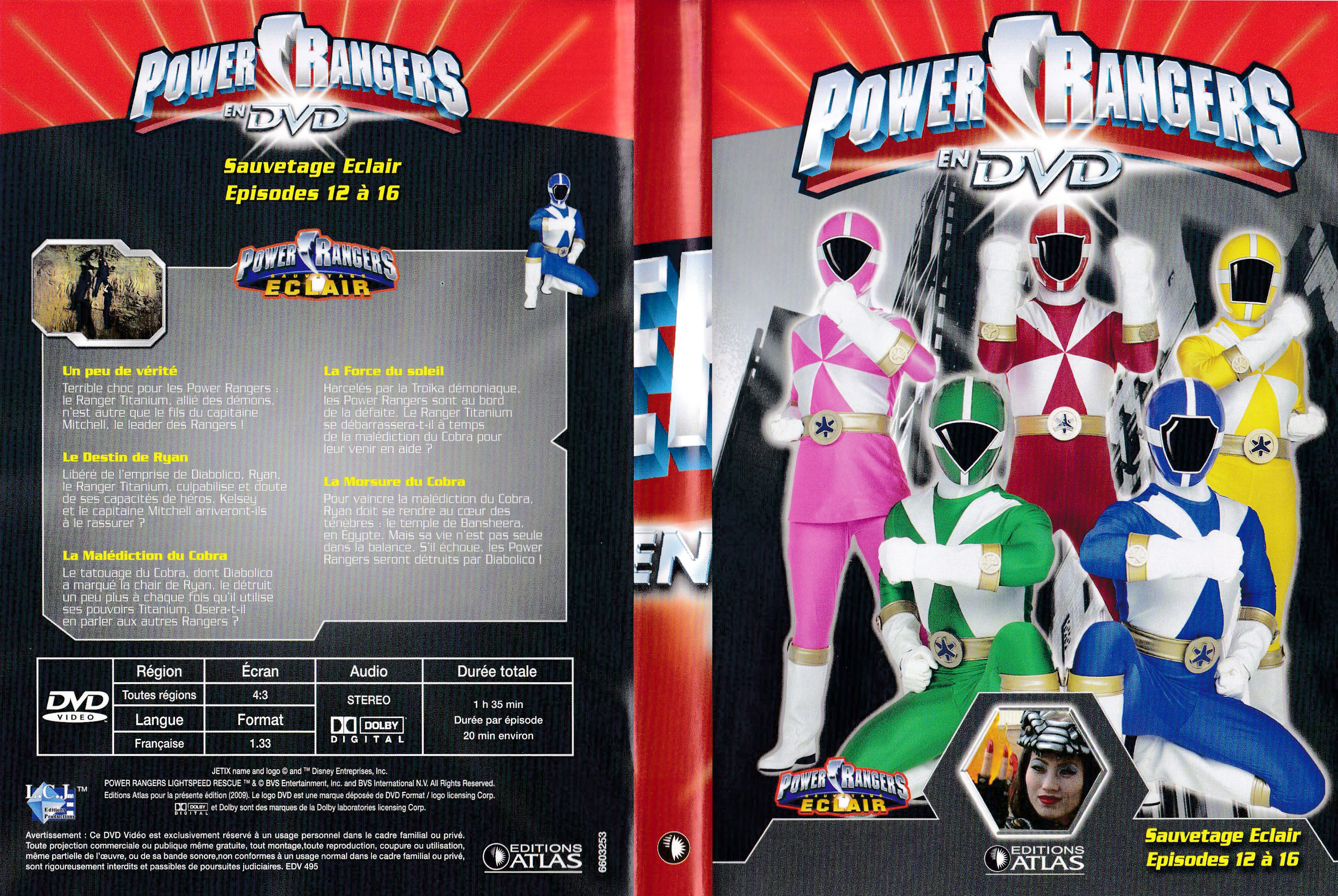 Power Rangers en DVD n°53
