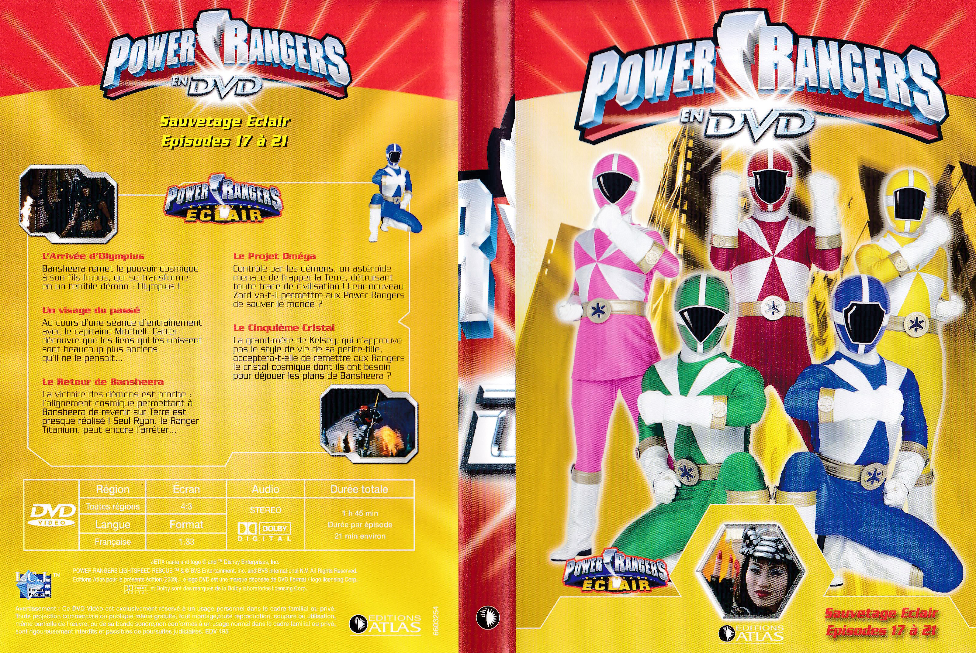 Power Rangers en DVD n°54