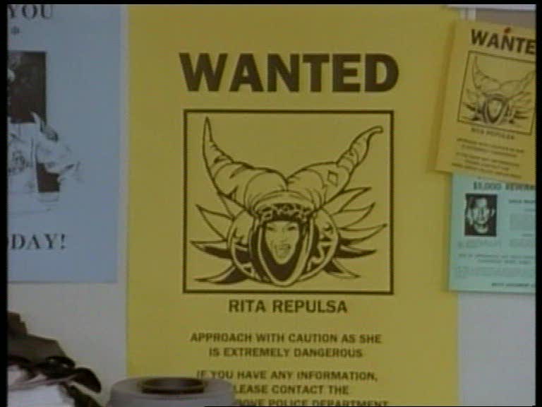 Avis de recherche de Rita Repulsa