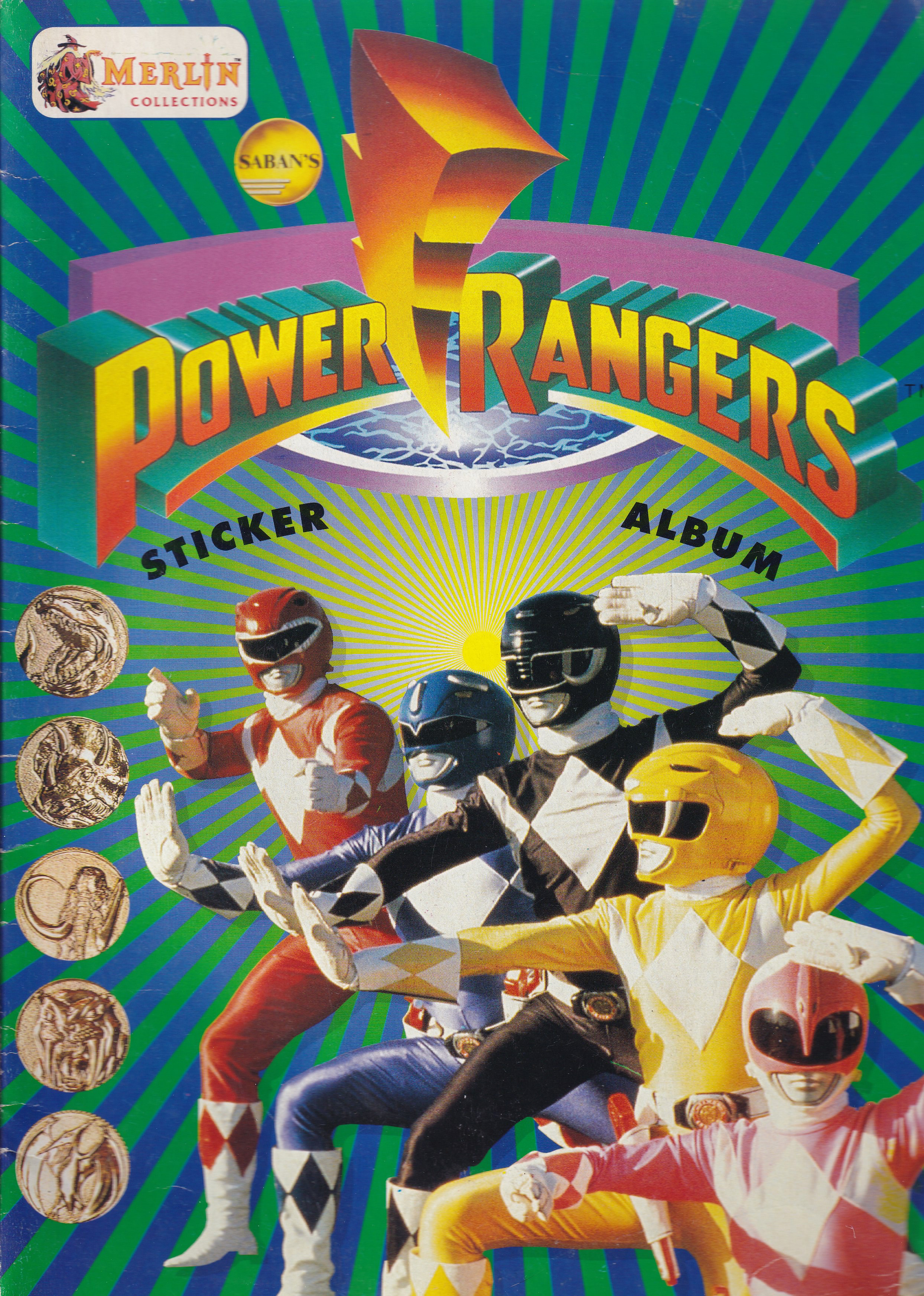 Power Rangers Sticker Album