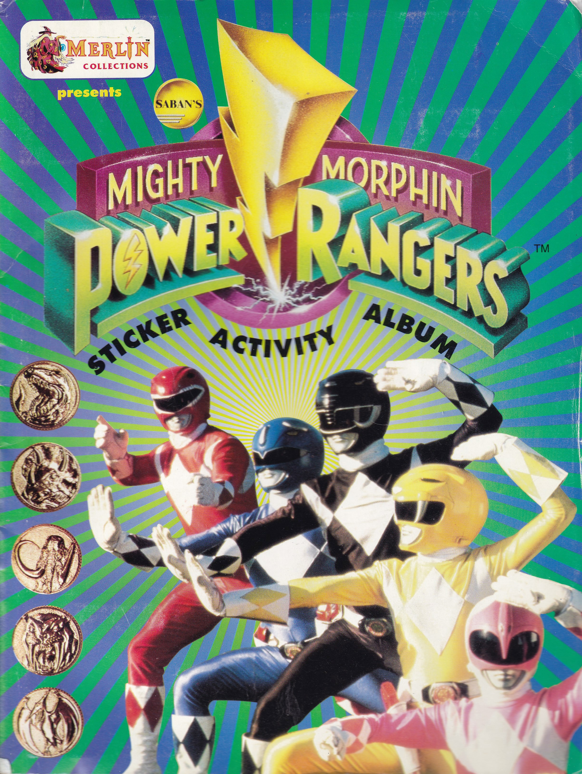 Power Rangers Sticker Album