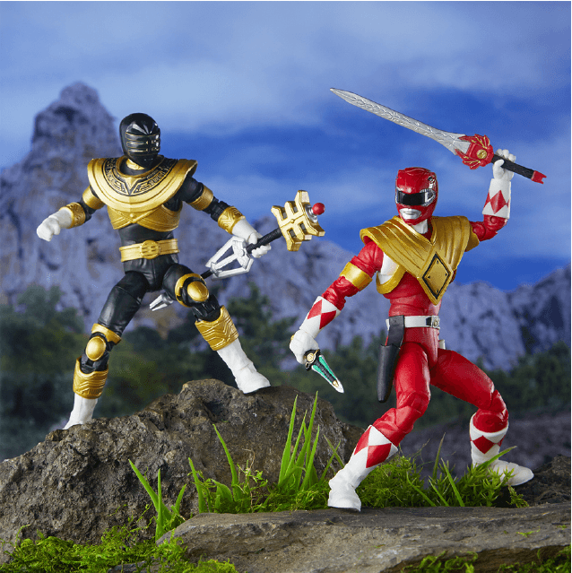 Mighty Morphin Red Ranger & Zeo Gold Ranger