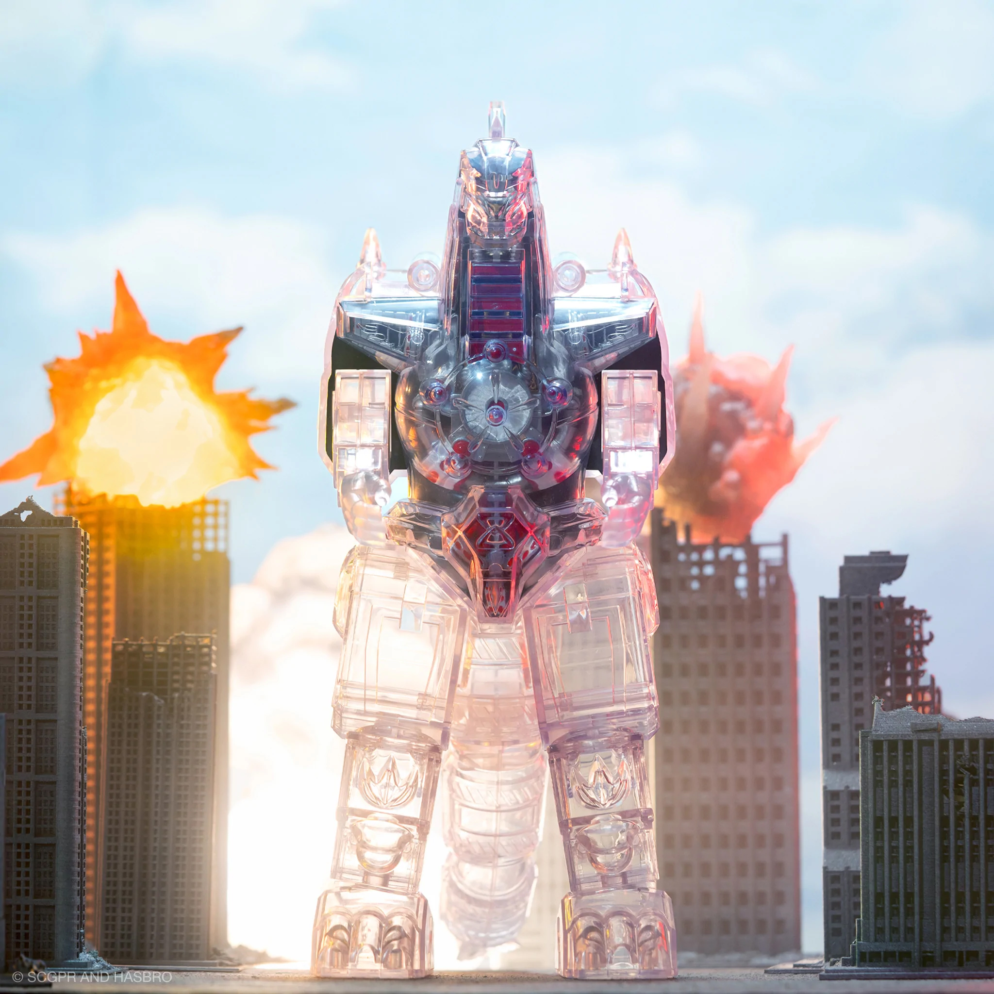 Super Cyborg Dragonzord (Clear)
