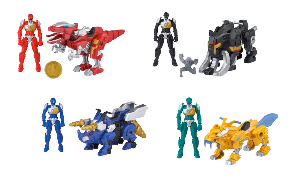 Zord Vehicles with Figure