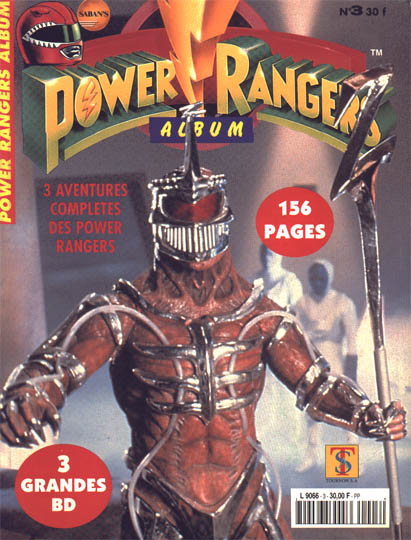 Power Rangers Album n°3