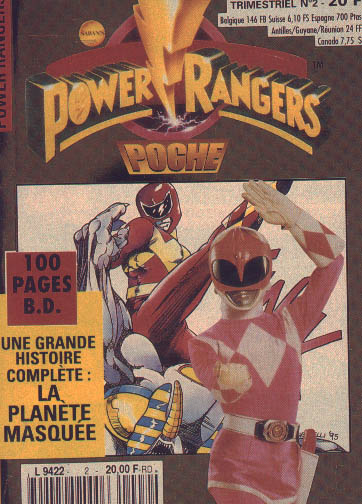 Power Rangers Poche n°2