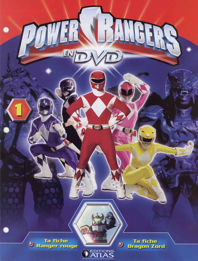 Power Rangers en DVD n°1