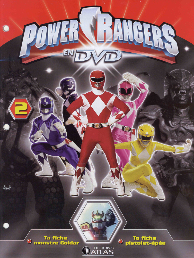 Power Rangers en DVD n°2