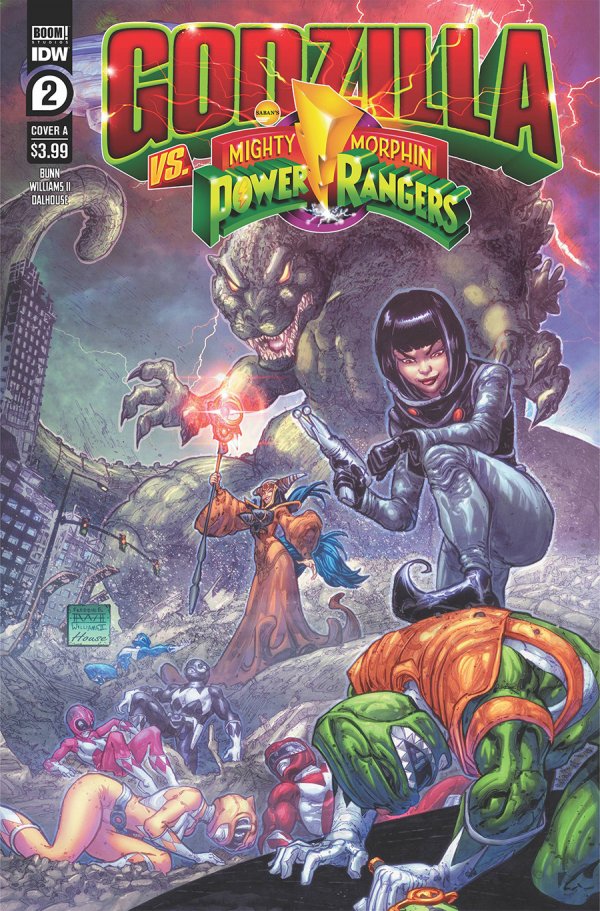 Godzilla vs. the Mighty Morphin Power Rangers Issue 2