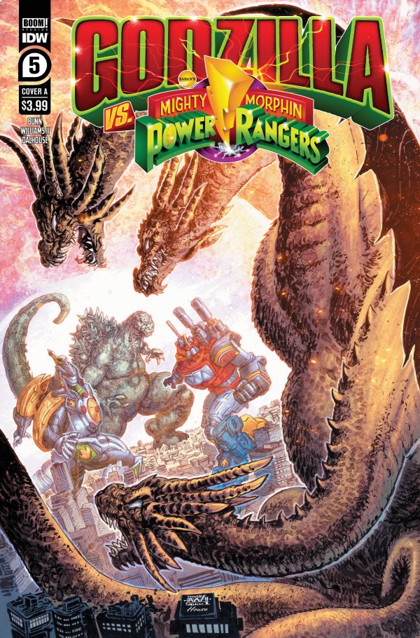 Godzilla vs. the Mighty Morphin Power Rangers Issue 5